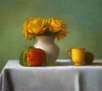 Cox_peach and yellow roses